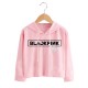 LONG TEE JW BLACK PINK TEEN